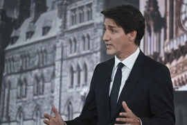 Thủ tướng Canada Justin Trudeau. (Nguồn: AFP/TTXVN)