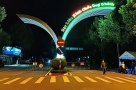 Chốt kiểm soát phòng, chống dịch bệnh trên địa bàn thành phố Bạc Liêu. (Ảnh: Chanh Đa/TTXVN)