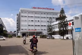 Bệnh viện Đa khoa tỉnh Kon Tum. (Nguồn: PLO)