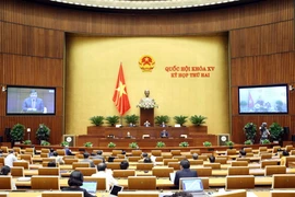 Bộ trưởng Bộ Kế hoạch và Đầu tư Nguyễn Chí Dũng phát biểu. (Ảnh: Phạm Kiên/TTXVN)