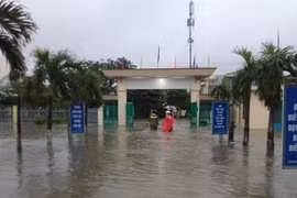 Một trường học ở Quảng Nam bị ngập. (Nguồn: Báo Quảng Nam)