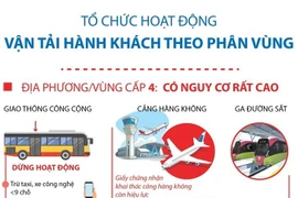 Tổ chức hoạt động vận tải hành khách theo phân vùng.
