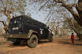 Xe của cảnh sát Nigeria. (Nguồn: AFP/TTXVN)