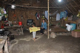Gia cảnh một hộ nghèo. (Ảnh minh họa. Nguồn: TTXVN)