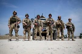 Binh sỹ Đức tuần tra tại tỉnh Kunduz, Afghanistan, ngày 10/5/2013. (Ảnh: AFP/TTXVN)