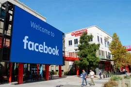 Trụ sở Facebook tại Menlo Park, California, Mỹ. (Ảnh: AFP/TTXVN)