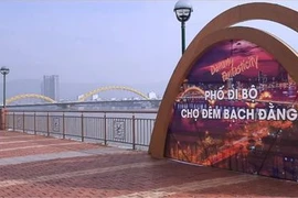 Phố đi bộ - chợ đêm Bạch Đằng. (Nguồn: thanhnien.vn)