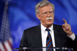 Cố vấn an ninh quốc gia của Tổng thống Mỹ, ông John Bolton. (Nguồn: AP)