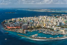 Một góc quốc đảo Maldives. (Nguồn: ttrweekly.com)