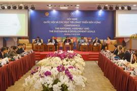 Phiên bế mạc hội nghị. (Ảnh: Đinh Văn Nhiều/TTXVN)