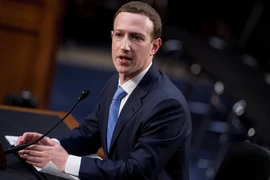 Chủ tịch Hội đồng quản trị kiêm Tổng Giám đốc điều hành (CEO) Facebook Mark Zuckerberg. (Nguồn: AFP/TTXVN)