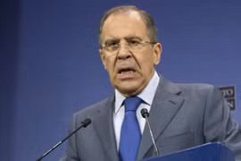 Ngoại trưởng Nga Sergei Lavrov. (Nguồn: AFP/TTXVN)