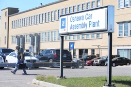 Nhà máy lắp ráp ôtô General Motors ở Oshawa, Canada. (Nguồn: Getty Images)