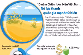 10 năm Chiến lược biển Việt Nam: Nỗ lực thành quốc gia mạnh từ biển
