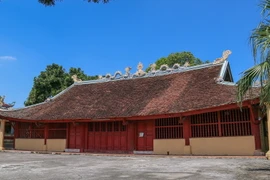 Đình Lương Xá trước khi phá bỏ để bêtông hóa. (Nguồn: TTXVN phát)