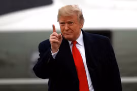 Tổng thống Mỹ Donald Trump. (Nguồn: Shutterstock)