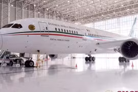 Chuyên cơ của Tổng thống Mexico. (Nguồn: theaviationist.com)
