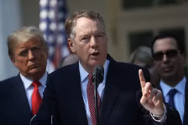 Đại diện Thương mại Mỹ Robert Lighthizer. (Nguồn: Getty Images)