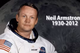 Nhà du hành vũ trụ Neil Armstrong. (Nguồn: UsKings)