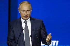 Tổng thống Nga Vladimir Putin. (Nguồn: AFP/TTXVN)