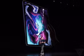 Mẫu máy tính bảng iPad Pro mới được giới thiệu trong sự kiện 30/10. (Nguồn: The Verge)