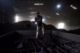 Một hầm khai thác than ở Ấn Độ. (Nguồn: ndtv.com)