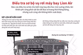[Infographics] Điều tra sơ bộ vụ rơi máy bay Lion Air