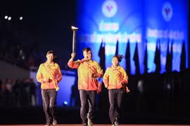 Hình ảnh khai mạc Đại hội Thể dục thể thao toàn quốc lần thứ VIII