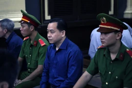 Bị cáo Phan Văn Anh Vũ (tức Vũ “nhôm”) tại phiên tòa. (Ảnh: Thành Chung/TTXVN)