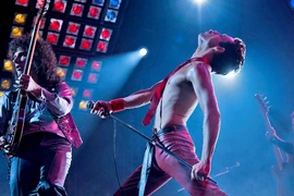 Một cảnh trong bộ phim tiểu sử về nhóm nhạc Queen “Bohemian Rhapsody.” (Nguồn: Twentieth Century Fox)