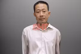 Lê Minh Hải lúc bị bắt giữ. (Nguồn: Báo Hà Tĩnh)