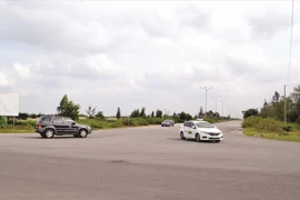 Vị trí nút giao giữa đường 129 với đường vào sân bay Chu Lai. (Nguồn: baoquangnam.vn)