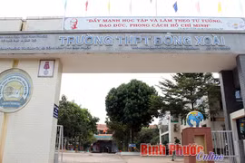 Trường Trung học phổ thông Đồng Xoài. (Nguồn: Báo Bình Phước)