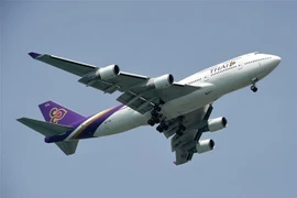 Máy bay của hãng hàng không Thai Airways. (Ảnh: AFP/TTXVN)