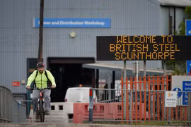 Nhà máy của hãng British Steel. (Nguồn: rte.ie)