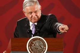 Tổng thống Mexico Andres Manuel Lopez Obrador. (Nguồn: Reuters)