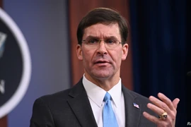 Bộ trưởng Quốc phòng Mỹ Mark Esper. (Nguồn: Reuters)