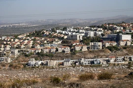 Quang cảnh khu định cư Revava của Israel ở Bờ Tây, ngày 19/11/2019. (Nguồn: AFP/ TTXVN)