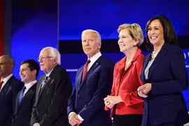 Các ứng cử viên tranh cử Tổng thống Mỹ 2020 của Đảng Dân chủ. (Nguồn: Getty Images)