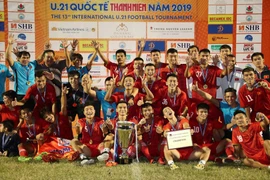 U21 Việt Nam vô địch giải đấu U21 Quốc tế Báo Thanh Niên 2019