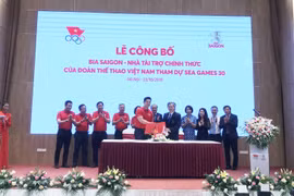 Đoàn thể thao Việt Nam tham dự SEA Games 30 có nhà tài trợ chính thức 
