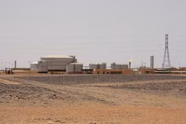 Mỏ dầu El-Feel tại miền Nam Libya. (Nguồn: Reuters)