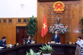 Thủ tướng Nguyễn Xuân Phúc phát biểu. (Ảnh: Thống Nhất/TTXVN)