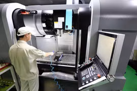 Công ty cổ phần tự động hóa PMTT. (Ảnh: Anh Tuấn/TTXVN)