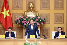 Thủ tướng Nguyễn Xuân Phúc phát biểu. (Ảnh: Thống Nhất/TTXVN)