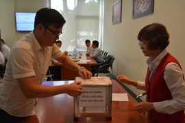 Phiên đấu giá Công ty cổ phần Dịch vụ Sửa chữa Nhiệt điện Miền bắc, ngày 25/7. (Ảnh: HNX)