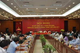 Hội nghị sơ kết công tác 7 tháng của Ban Chỉ đạo Tây Bắc. (Ảnh: BTC)