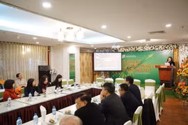 Lễ công bố 10 sự kiện Chứng khoán năm 2017. (Ảnh: PV/Vietnam+)