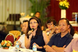 Các nhóm công tác làm việc trước thềm Diễn đàn VPSF 2017. (Ảnh: VPSF)