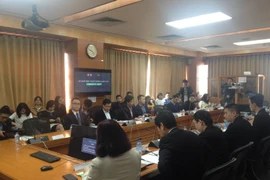 Họp báo phát động Cuộc thi I-INVEST! 2017, ngày 17/2. (Ảnh: PV/Vietnam+)